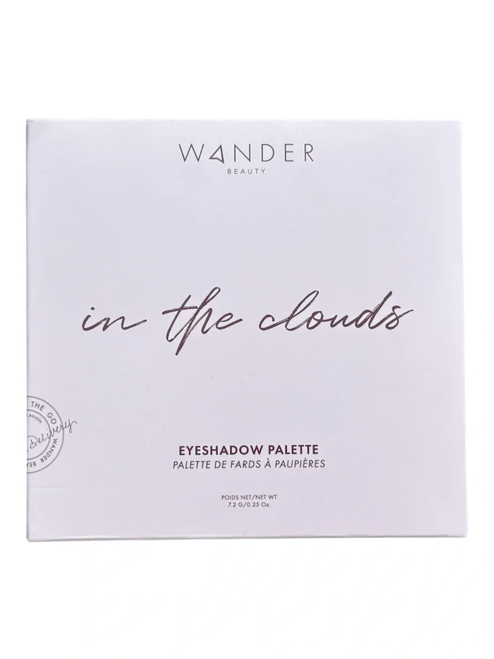 WANDER BEAUTY In The Clouds Eyeshadow Palette Full Size NIB